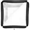 Godox 15.8 x 15.8 Softbox with S-Type Bowens Mount Bracket Flash Holder Kit for Camera Flash Speedlight Studio Photography Lighting (40cm x 40cm)