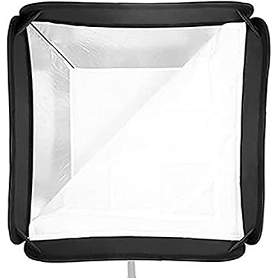 Godox 15.8 x 15.8 Softbox with S-Type Bowens Mount Bracket Flash Holder Kit for Camera Flash Speedlight Studio Photography Lighting (40cm x 40cm)