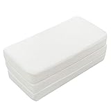 Fitted Foldable Memory Foam Pack n Play Mattress Pad Portable Playard Mattresses 38X26x3 with Washable Cover & Storage Bag