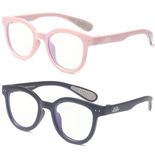 Image of EYEBUDDY Blue Light Glasses for Kids Boys Girls,Computer Gaming Bluelight Glasses,Fake Glasses for Ages 2-12