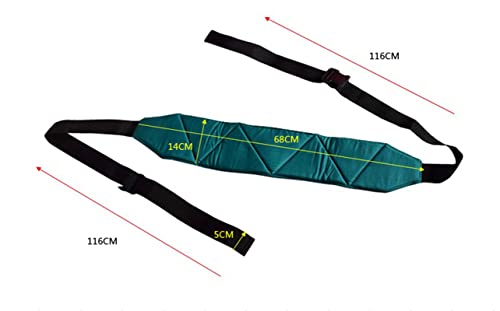GREUS Correias de retenção de cama ajustáveis para cama com proteção contra quedas cinto para idosos
