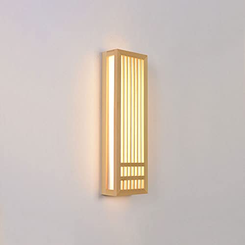 Lámparas de pared de madera para crear ambientes relajantes en el dormitorio