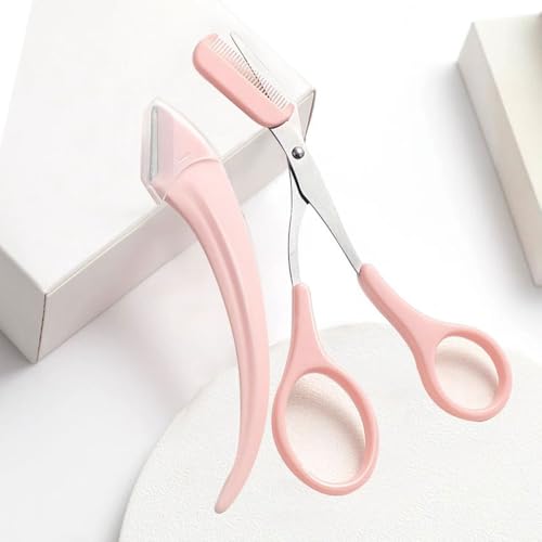 Eyebrow Scissors With Comb