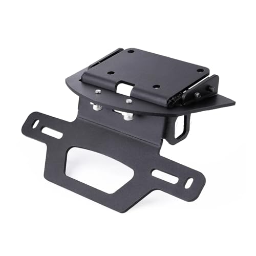 Support de plaque KOVE 800X en alu taillé masse pour un style épuré