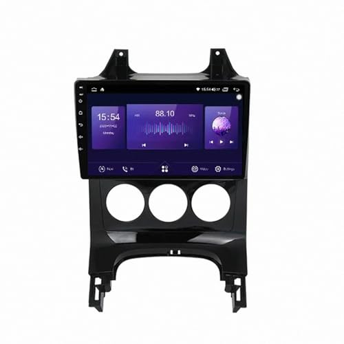 Autoradio para Peugeot 3008 con procesador de 4 núcleos y memoria interna de 2G mas 32G