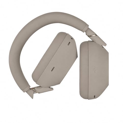 Image of Sony WH-1000XM6 Wireless Noise Canceling Headphones (Sandstone) Bundle