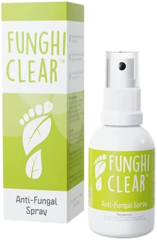 FunghiClear Nail Fungus Treatment for Toenail, Extra Strength Manuka Oil Spray, No Mess! Fix & Renew Damage Fungal Nail, Broken, Cracked & Discolored Nails 2 bottles
