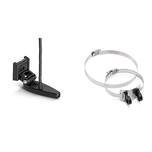 Image of Humminbird XNT 9 DI T DualBeam Transom Mount Transducer and AD XTM 9 Trolling Motor Adapter Bundle
