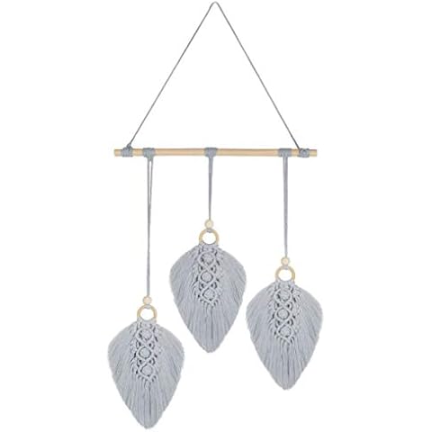 Larber Tapiz de Pared Tejido Macrame Bohemio étnico Cover