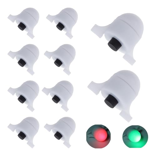 Lemonbest® LED Night Fishing Strike Alert Glow Stick Bite Alarm, 3 Packs