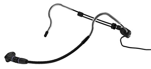 JTS CM-214U Elektret-Kopfbügelmikrofon, verstellbares Bühnen-Mikrofon mit zwei Ohr-Haken, leichtes Headset inklusive…
