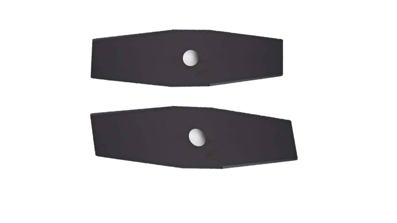 Brush Cutter 2T Blade Combo Offer - 305mm (12 Inch) Size for All 2 & 4 Stroke Brush Cutters - Multi-Purpose 12" Blade for Grass Cutter Machine, Lawn Mower, Crop Harvestor (Pack of 2)