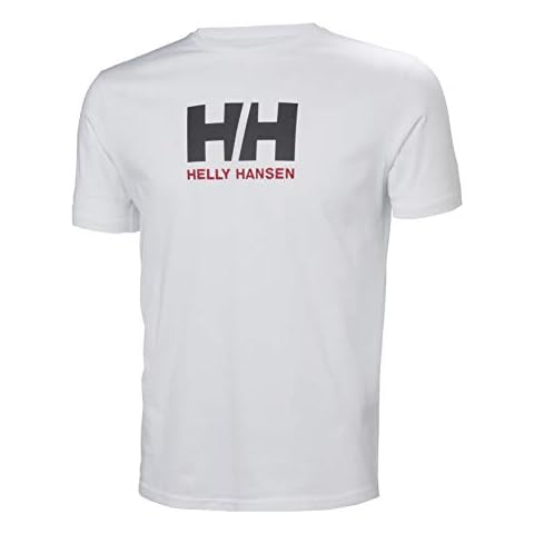 Camiseta de manga corta de algodón Helly Hansen con logo HH para hombre Cover