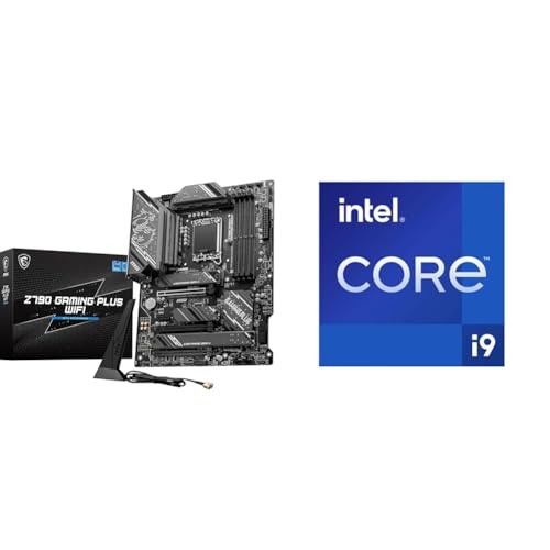 MSI Z790 Gaming Plus WiFi Placa Base + Intel Core i9-14900KF procesador para Equipos de sobremesa 24 Cores