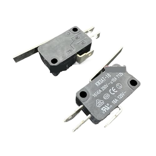 Bouton micro switch KW3AT-16 anti-surchauffe 16A pour remplacer un interrupteur