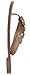 Capelli New York Ladies Fashion Flip Flops with Flower and Gem Trim Rose Gold 11