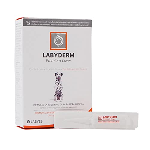 Labyes Labyderm Premium Cover Ampola Para Cães E Gatos - 4 Ml