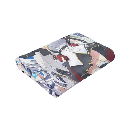 Osuki Azur Anime Lane Throw Blanket Cozy Ultra-Soft Micro Fleece Lightweight Blanket For Sofa Bedroom Living Room 60""X50"" thumb #7
