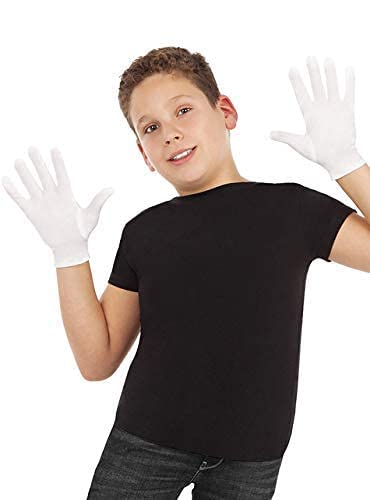 Rainox Pack of 3 White Cotton Kids Hand Gloves washable & Re-usable Protective Cotton Hand Gloves for Boys and Girls || Protection from Sun Burn, Pollution, Heat, Free size-image-31