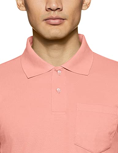 Image of Rupa Bumchums Men Super Combed Cotton Solid Half Sleeve Club Collar Polo Regular Fit T-Shirt with Chest Pocket