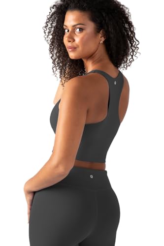 Image of YITTY Active Sports Bra Tank, Tank Top for Women with Built-in Bra, Racerback, Removable Cups, Low-Impact Yoga and Gym