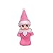 LovelfStory Elf Accessories Baby, Tiny Christmas Elf Girl and Boy Baby Doll for Xmas Gift (Pink)