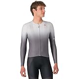 CASTELLI UPF Long-Sleeve Jersey - Men's, Silver Gray, L