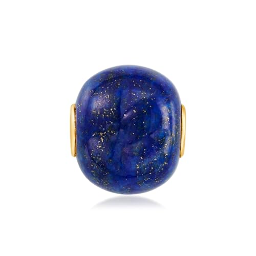 Ross-Simons Lapis Bead Pendant With 14kt...