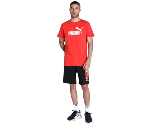 Image of Puma Men's Cotton Regular Fit T-Shirt