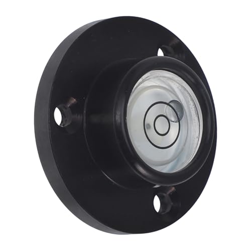 SEWACC 小型軽量円形バブル水準器 精密測定用スコープ 工具バッグ携帯便利 カメラ三脚 ゴルフ 水平対応