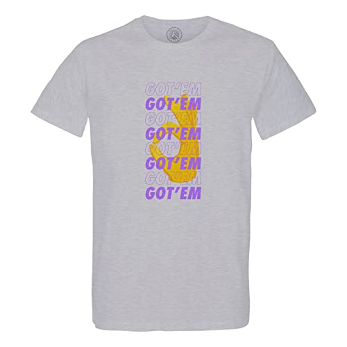 T-shirt homme col rond coton bio violet Got'em vêtement de collection pour sneakerhead