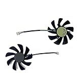 4 broches T129215SH REMSEY Ventilateur de Refroidissement 85MM 4PIN 2PIN 65MM 2PIN GA71S2H GeForce GTX 1050 GPU Ventilateur Compatible for ZOTAC GTX1050 GTX1050Ti GTX 1050 Ventilateur à Profil Bas Kindly (Color : E)