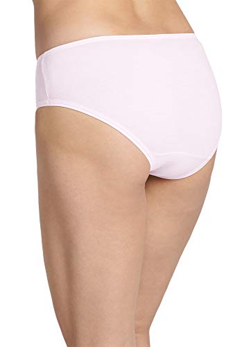 Jockey Women's Underwear Plus Size Elance Hipster - 3 Pack, Ivory/Light/Pink Shadow, 8 #TOP2