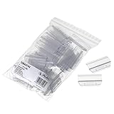 50 unidades. Herlitz 10844744 - Portaetiquetas (50 unidades, 6 cm)