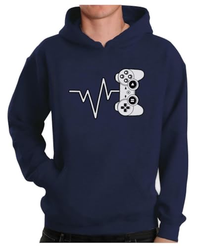 Tstars Funny Gaming Hoodie for Men - I Paused My Game to Be Here Gamer Gifts Teen Boys & Fans of Video Games