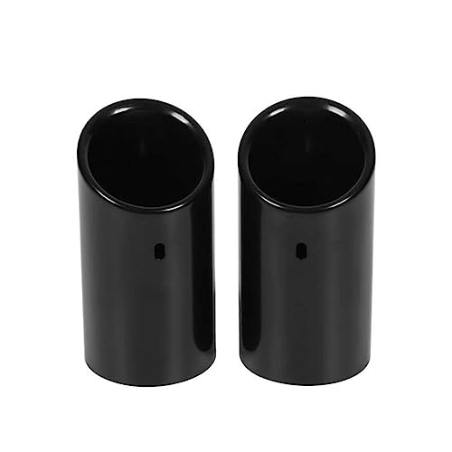 Gorge de queue d'échappement voiture noire compatible A4 B8 Q5 en acier inox