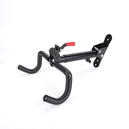 Support mural pour vélo intérieur garage avec angle réglable métal - 4