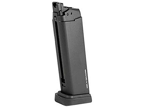 Kwa Atp Gbb Airsoft Pistol Magazine, 23 Rds,Color/Black #TOP7
