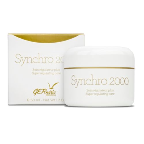 Gernetic Synchro 2000 Super Regulating Face Cream for Women Men Moisturizer for Oily Combination Skin with Beeswax Calendula 50ml/ 1.7 fl oz