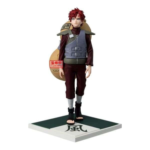 Banpresto Figura di azione Kazekage Gaara Naruto Shippuden 17 cm - PZ71856P Multicolore - Figura da collezione, ideale per i fan degli Anime Naruto Shippuden