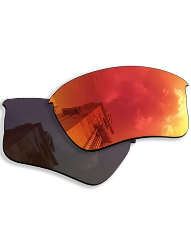 5 Pairs Polarized Replacement Lenses for Oakley Half Jacket 2.0 XL OO9154 Sunglasses, Anti-Scratch and Impact Resistant