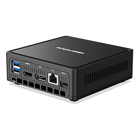 MINIS FORUM Mini PC con Windows 11 Pro, 8GB DDR4, 256GB SSD Cover