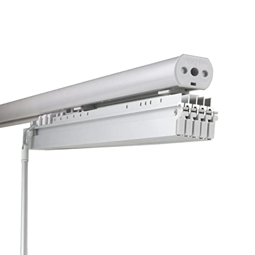 Nile 5-Panel Single Rail Panel Track Extendable 58"-110" W x 94" H, Panel Width 23.5"