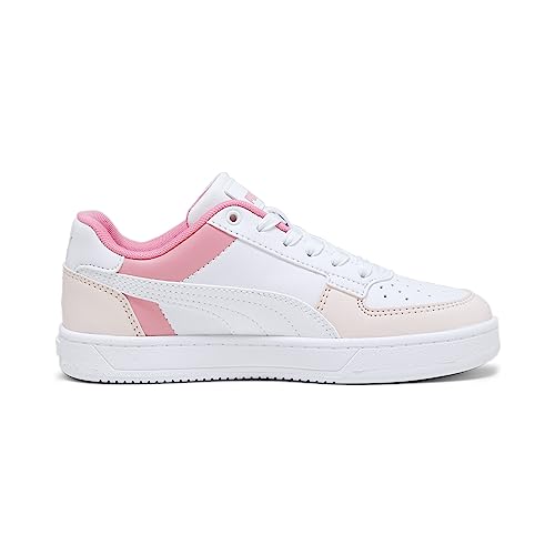 Image of Puma Kids' Caven 2.0 Block Puma White-Silver Sky-Strawberry Burst Big Kid 5.5