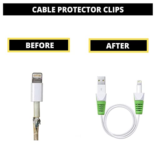 Image of Spiral Cable Protector Charging Cable Protection Data Cable Protective Cord Saver Cable Protective Cover for Earphone Data Wire Cable Durable PVC Pink Grey Silver - Multicolor (Set of 8)