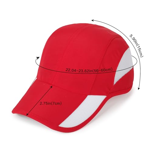 Image of HH HOFNEN Quick Dry Baseball Cap Unstructured Water Resistant Golf Hat