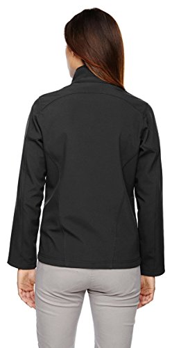 Ladies' Cruise Two-Layer Fleece Bonded Soft Shell Jacket XS CARBON3