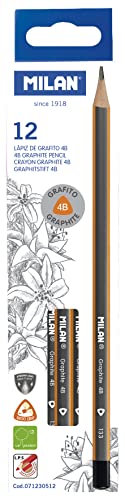 Milan 71230512 Matite In Grafite 4B Triangolari