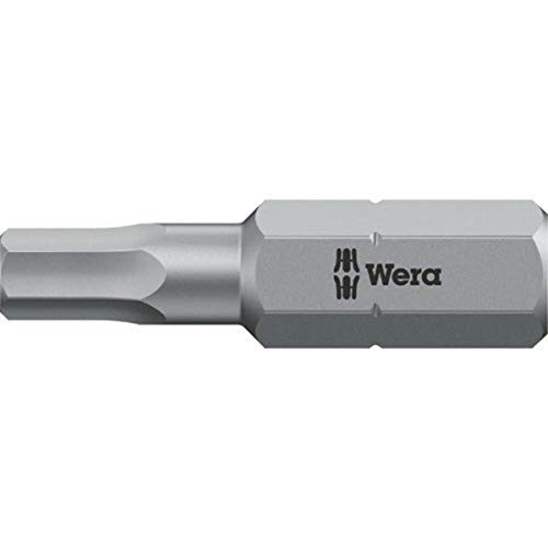 Puntas de metal hexagonales Wera 840/1 Z fabricadas en acero templado de alta densidad