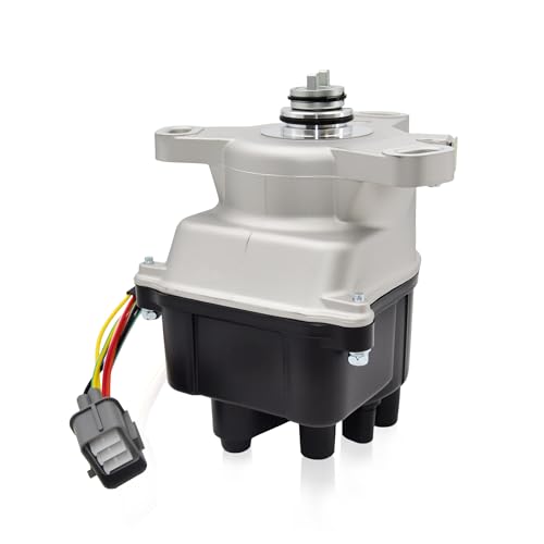 BasaltAuto Ignition Distributor TD63U TD73U TD-63U TD-73UCompatible for 1999-2000 Honda Civic 1.6L, Compatible for Acura EL 1.6L